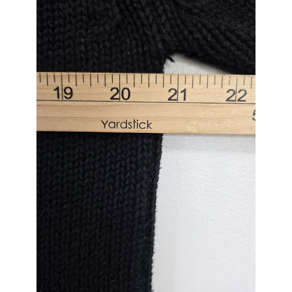 Vintage SKYR Sweatshirt Mens L Sweater Black Roundneck Shirt Cotton - Picture 7 of 7